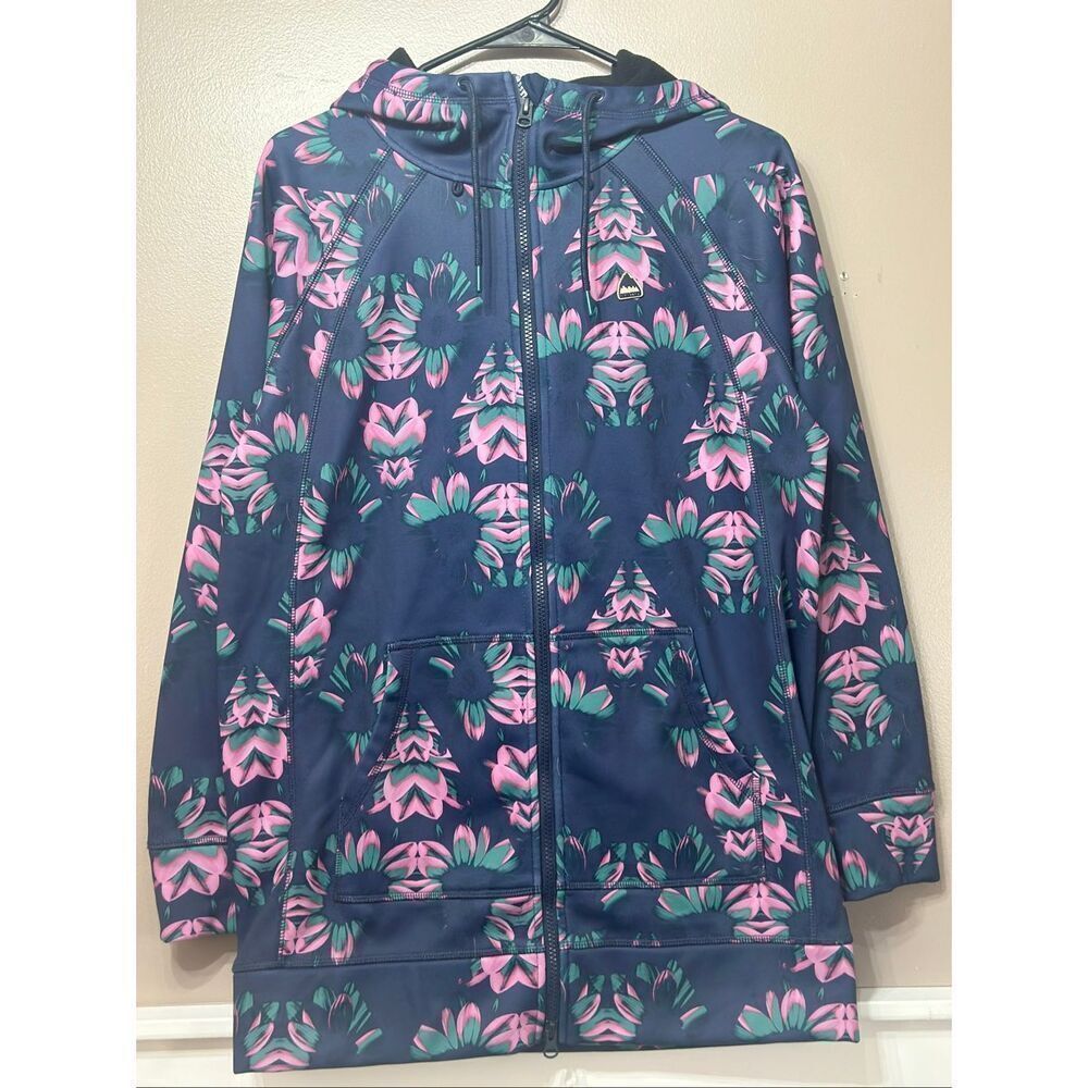 NWOT Burton Crown Bonded DryRide Fleece Full Zip Up Hoodie Jacket Women's M - Picture 3 of 12
